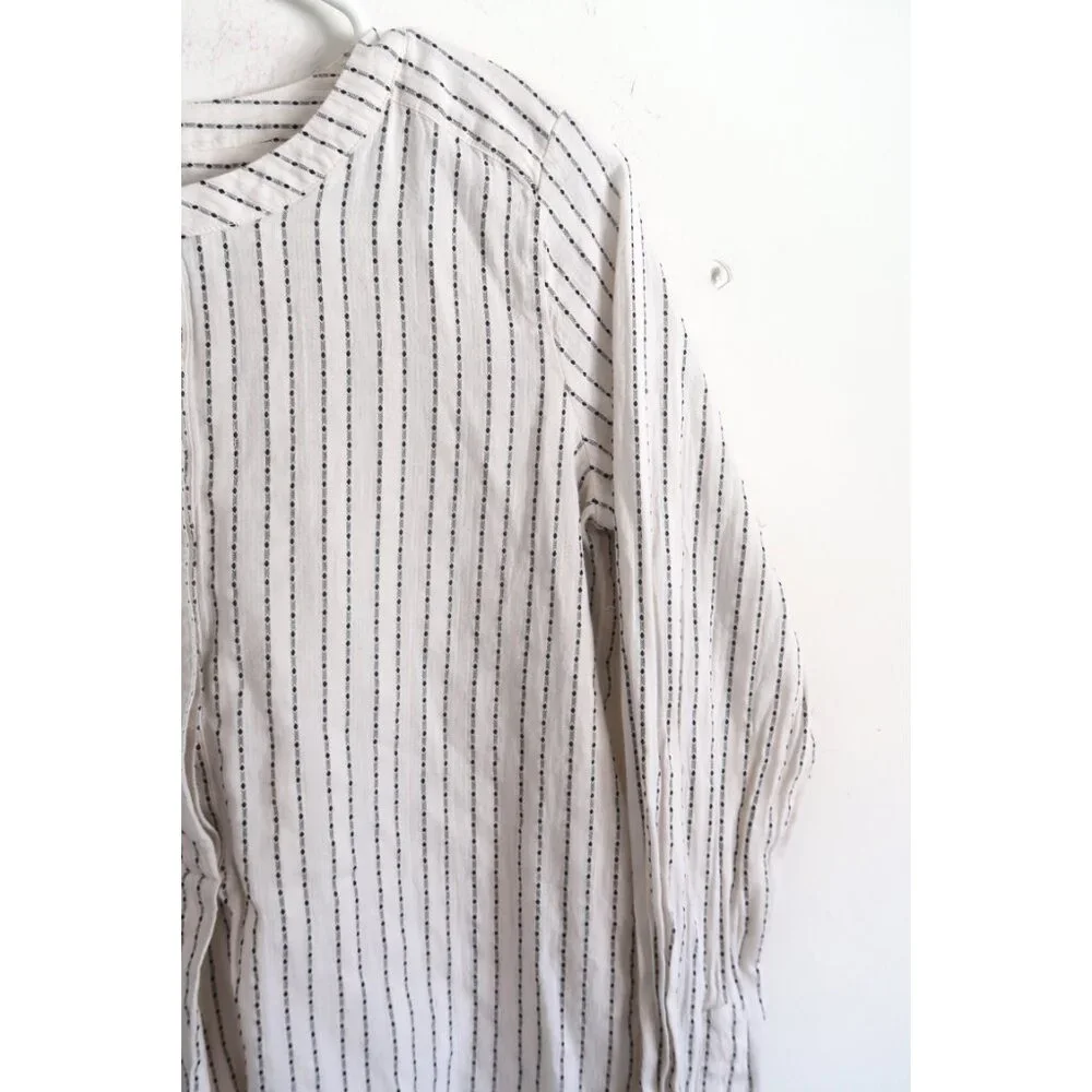 LOFT Striped Blouse - Size XS - Picture 3 of 8